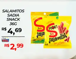 Rede Krill Salamitos sadia snack oferta