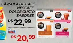 Rede Krill Cápsula de café nescafé dolce gusto sabores oferta