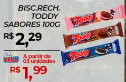 Rede Krill Bisc.rech. toddy sabores oferta