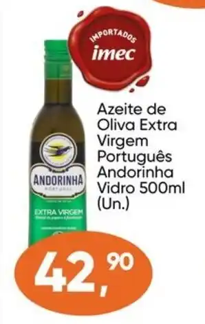 Imec Supermercados Azeite de Oliva Extra Virgem Português Andorinha Vidro (Un.) oferta