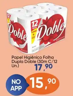 Imec Supermercados Papel Higiênico Folha Dupla Doble (30m C/12 Un.) oferta