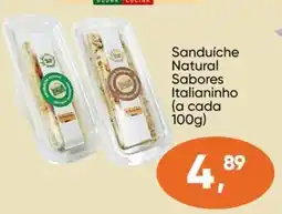 Imec Supermercados Sanduíche Natural Sabores Italianinho oferta