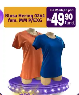 Cocipa Blusa Hering 0241 fem. MM P/EXG oferta