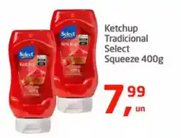 Tenda Atacado Ketchup Tradicional Select Squeeze oferta