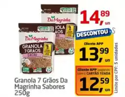 Tenda Atacado Granola 7 Grãos Da Magrinha Sabores oferta