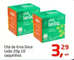 Tenda Atacado Chá de Erva Doce Leão oferta