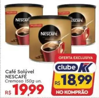 Komprao Atacadista Café Solúvel NESCAFÉ Cremoso oferta