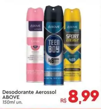 Komprao Atacadista Desodorante Aerossol ABOVE oferta