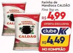 Komprao Atacadista Farinha de Mandioca CALDÃO  Fina oferta