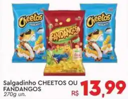 Komprao Atacadista Salgadinho CHEETOS OU FANDANGOS oferta