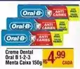 Max Atacadista Oral-b - creme dental menta caixa oferta