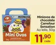 Carrefour Carrefour - miniovos de chocolate sensation oferta