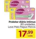 Carrefour Intimus - protetor diário oferta