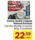 Carrefour Colgate - creme dental natural extracts oferta