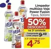 Carrefour Veja - limpador multiúso power fusion oferta