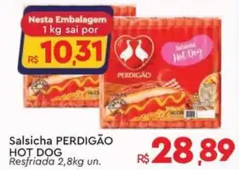 Komprao Atacadista Salsicha PERDIGÃO HOT DOG Resfriada oferta