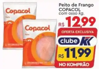 Komprao Atacadista Peito de Frango COPACOL com osso oferta