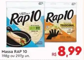 Komprao Atacadista Massa RAP 10 oferta