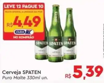 Komprao Atacadista Cerveja SPATEN Puro Malte oferta