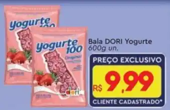 Komprao Atacadista Bala DORI Yogurte oferta