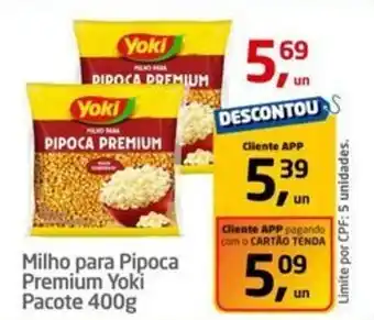 Tenda Atacado Milho para Pipoca Premium Yoki Pacote oferta