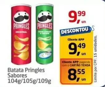 Tenda Atacado Batata Pringles Sabores oferta