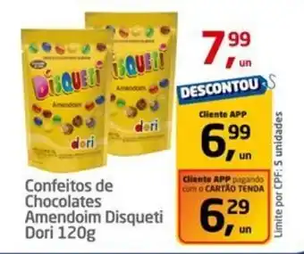 Tenda Atacado Confeitos de Chocolates amendoim Disqueti Dori oferta