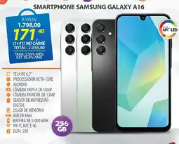 Lojas Cem Smartphone samsung galaxy a16 oferta