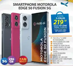 Lojas Cem Smartphone motorola edge 50 fusion 5g oferta