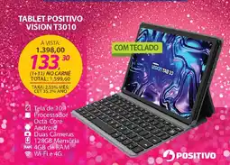 Lojas Cem Tablet positivo vision t3010 oferta