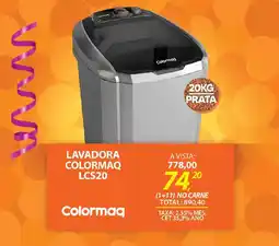 Lojas Cem Lavadora colormaq lcs20 oferta