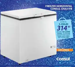 Lojas Cem Freezer horizontal consul cha31fb oferta