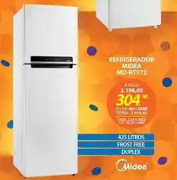 Lojas Cem Refrigerador midea md-rt572 oferta