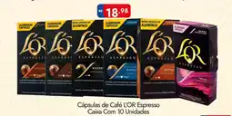 Supermercados Rondon Cápsulas de Café L'OR Espresso oferta