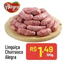 Supermercados Goes Linguiça Churrasco Alegra oferta