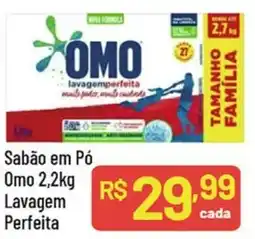 Supermercados Goes Sabão em Pó Omo Lavagem cada Perfeita oferta