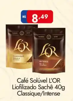 Supermercados Rondon Café Solúvel L'OR Liofilizado Sachê  Classique/Intense oferta