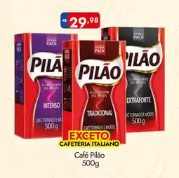 Supermercados Rondon Café Pilão oferta