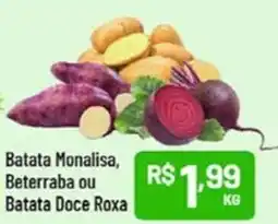 Supermercados Goes Batata Monalisa, Beterraba ou Batata Doce Roxa oferta