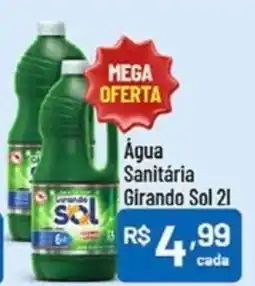 Supermercados Goes Água Sanitária Girando Sol oferta