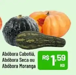 Supermercados Goes Abóbora Cabotiá, Abóbora Seca ou Abóbora Moranga oferta