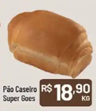 Supermercados Goes Pão Caseiro Super Goes oferta