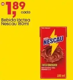 Frangolândia Bebida láctea Nescau oferta