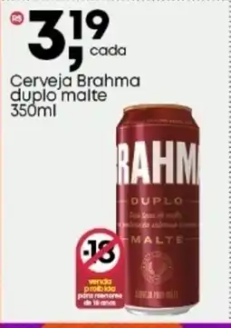 Frangolândia Cerveja Brahma duplo malte oferta