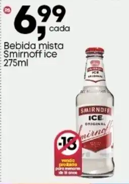 Frangolândia Bebida mista Smirnoff ice oferta