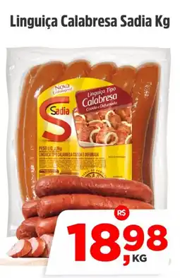 Sj Supermercados Linguiça Calabresa Sadia oferta