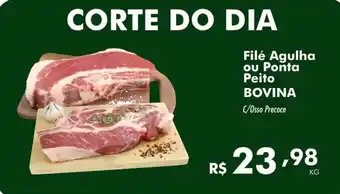 Irani Supermercados Filé Agulha ou Ponta Peito BOVINA oferta