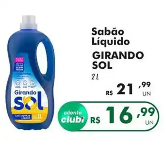 Irani Supermercados Sabão Líquido GIRANDO SOL oferta