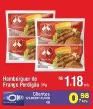 Fort Atacadista Perdigão - hambúrguer de frango oferta