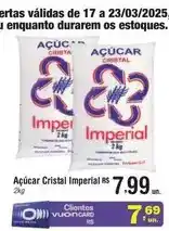 Fort Atacadista Cristal - açúcar imperial oferta